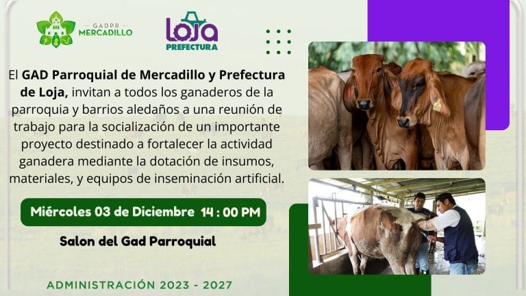 Atención ganaderos de Mercadillo