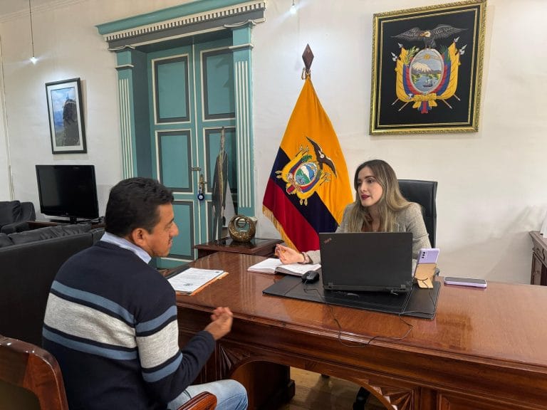 Agenda de trabajo en la ciudad de Loja